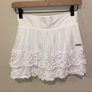 Abercrombie & Fitch White Skirt